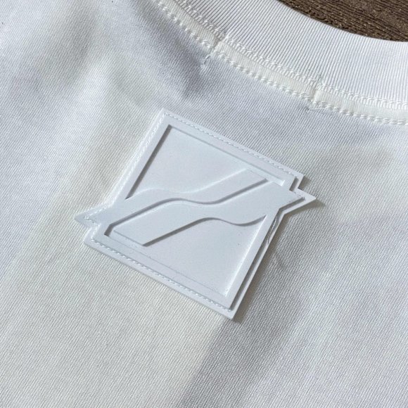 We11 Done Colorful Large Letter Logo Print T Shirt in White - Picture 9 of 11